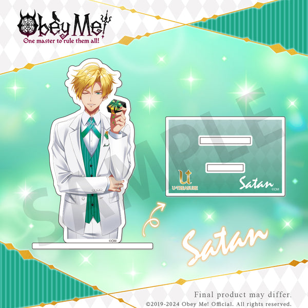 (Goods - Stand Pop) Obey Me! Exclusive Art Acrylic Stand To my precious from Satan