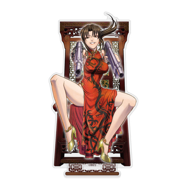(Goods - Stand Pop) Black Lagoon Revy Acrylic Stand Chinese Dress Ver.