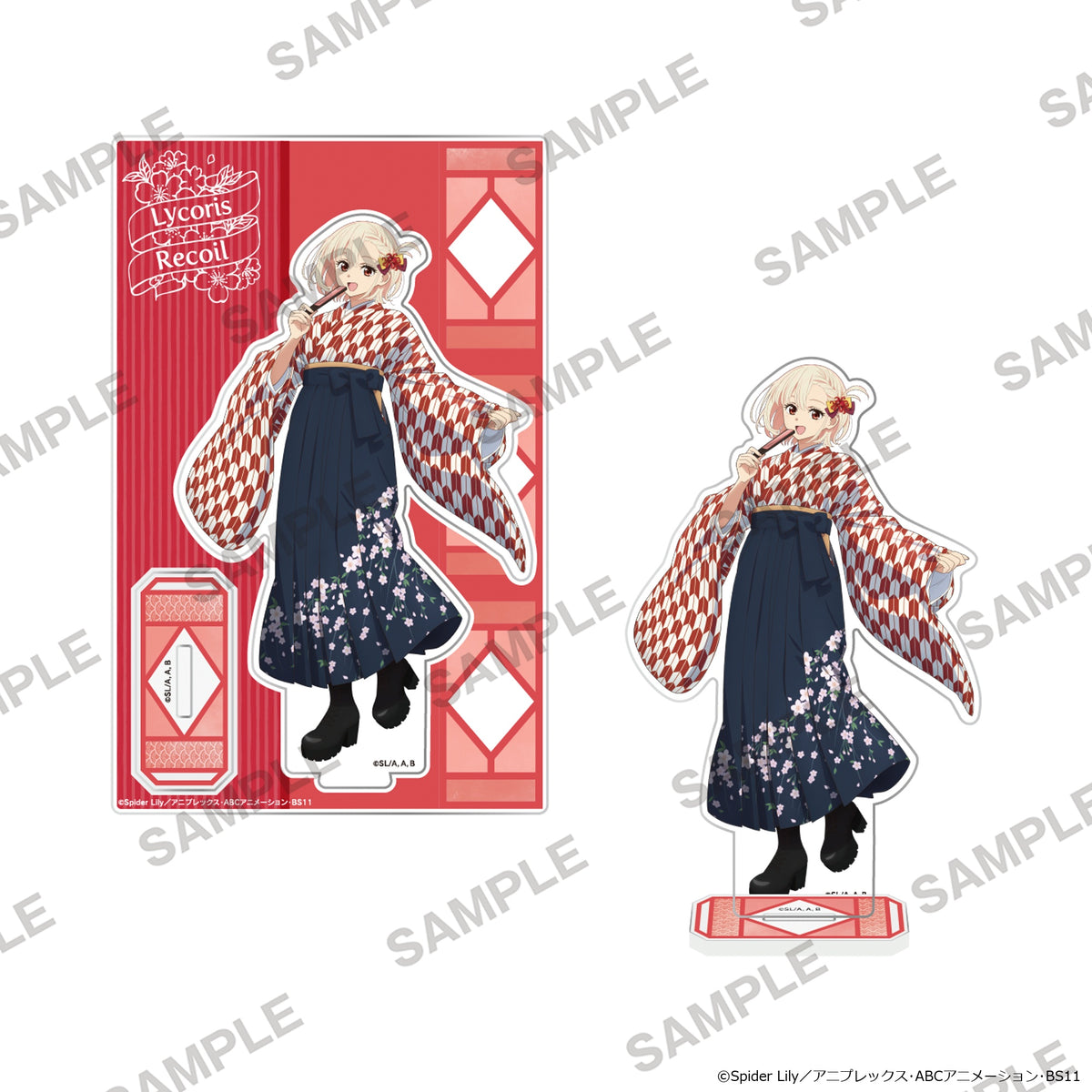 (Goods - Acrylic Stand) Lycoris Recoil TV Anime Series Acrylic Stand Japanese-Modern Style Ver. - Chisato Nishikigi