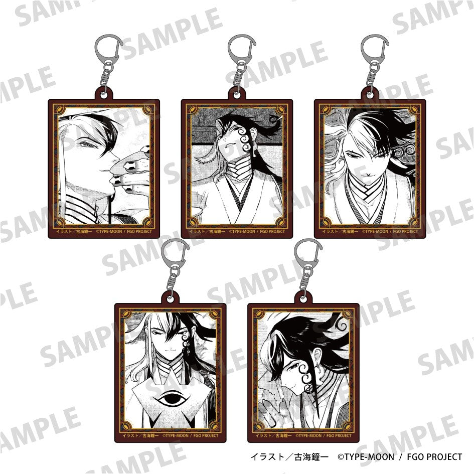 (1BOX=5)(Goods - Keychain) Fate/Grand Order: Curious Tales of Heroic Spirits ~Ashiya Doman~ Trading Acrylic Keychain PACK