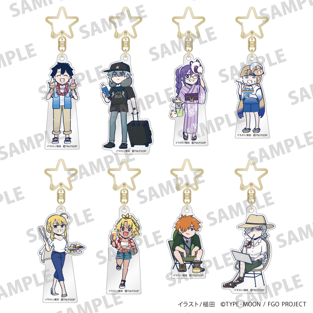 (1BOX=8)(Goods - Keychain) Fate/Grand Order: Fujimaru Ritsuka Doesn't Get It Tradable Acrylic Keychain PACK (Resale)