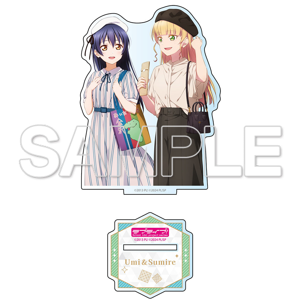 (Goods - Acrylic Stand) Love Live! Series Odekake Love Live! Acrylic Stand - Umi & Sumire
