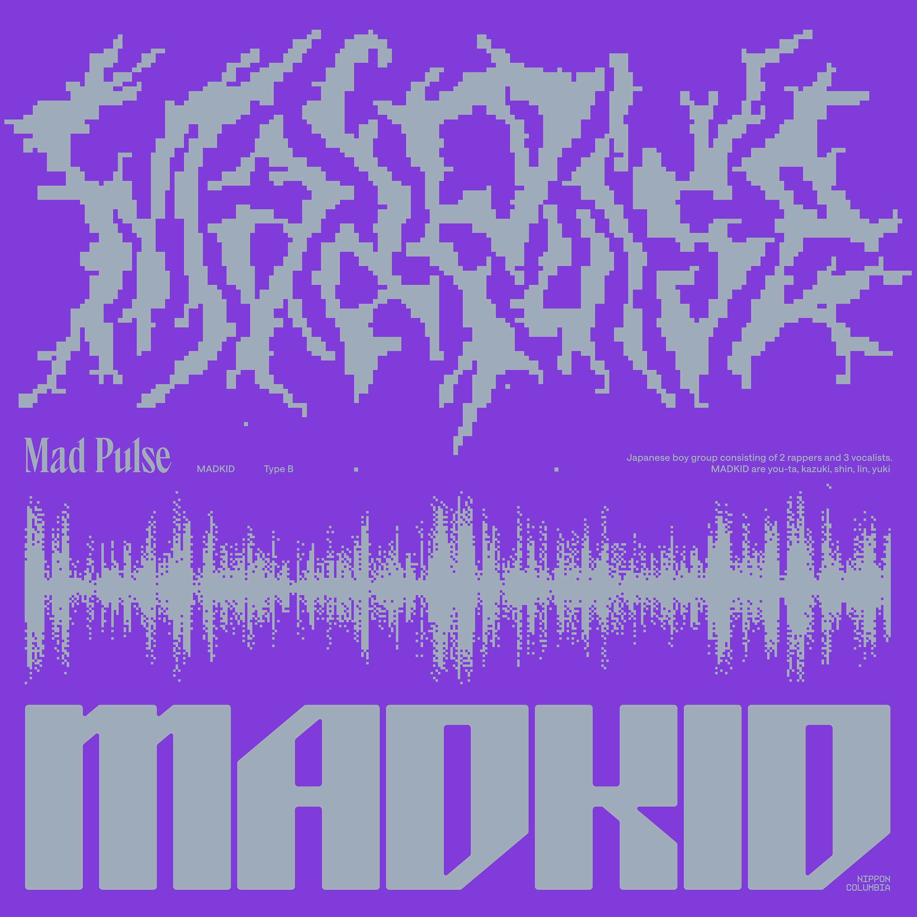 [a](Music) DIGIMON BEATBREAK TV Series OP: Mad Pulse by MADKID (Type-B){Bonus:Card Hand-Signed by MADKID}