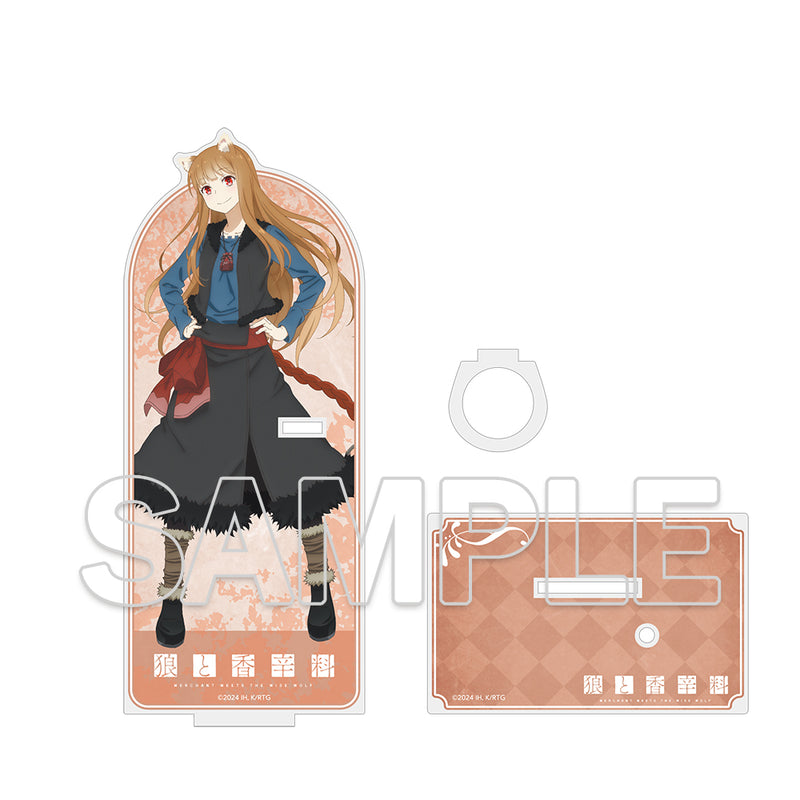 (Goods - Pen Stand) Spice and Wolf: merchant meets the wise wolf Big-sized Acrylic Pen Stand - Holo