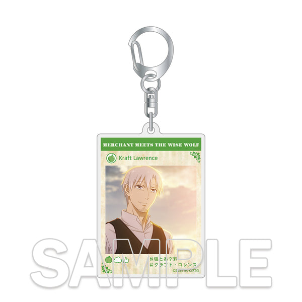 (Goods - Key Chain) Spice and Wolf: merchant meets the wise wolf Acrylic Keychains in Social Media Style - Lawrence