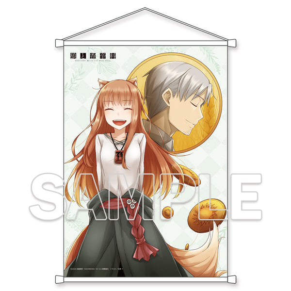 (Goods - Tapestry) Spice and Wolf Double Suede B2-sized Tapestry Dengeki Bunko Renewal Cover Ver. [2]