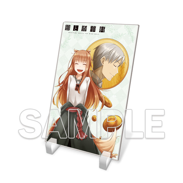 (Goods - Ornament) Spice and Wolf Acrylic Plate Dengeki Bunko Renewal Cover Ver. [2]