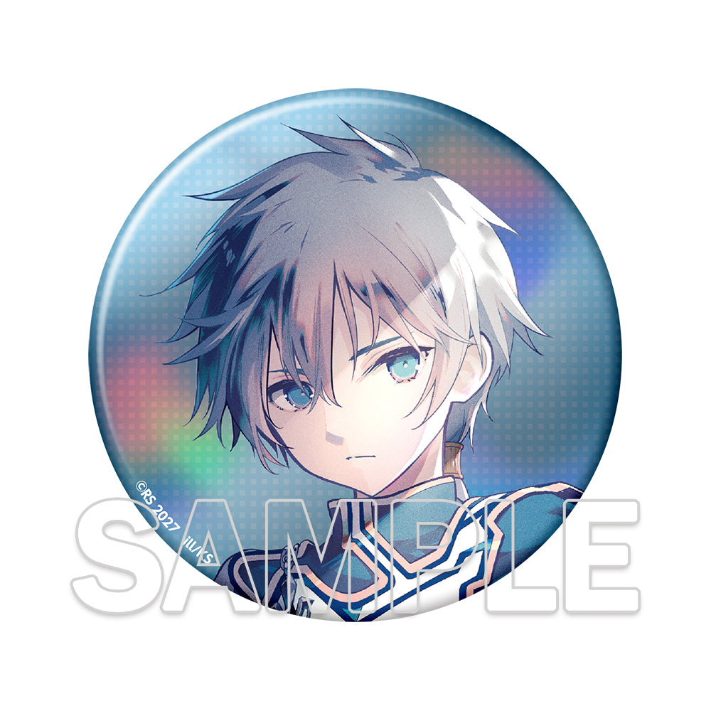 (Goods - Badge) Wizard's Brain 25th Anniversary Big Holographic Tin Badge - Dual No. 33