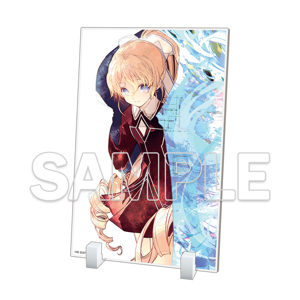 (Goods - Ornament) Wizard's Brain 25th Anniversary Acrylic Plate - Celeste E. Klein