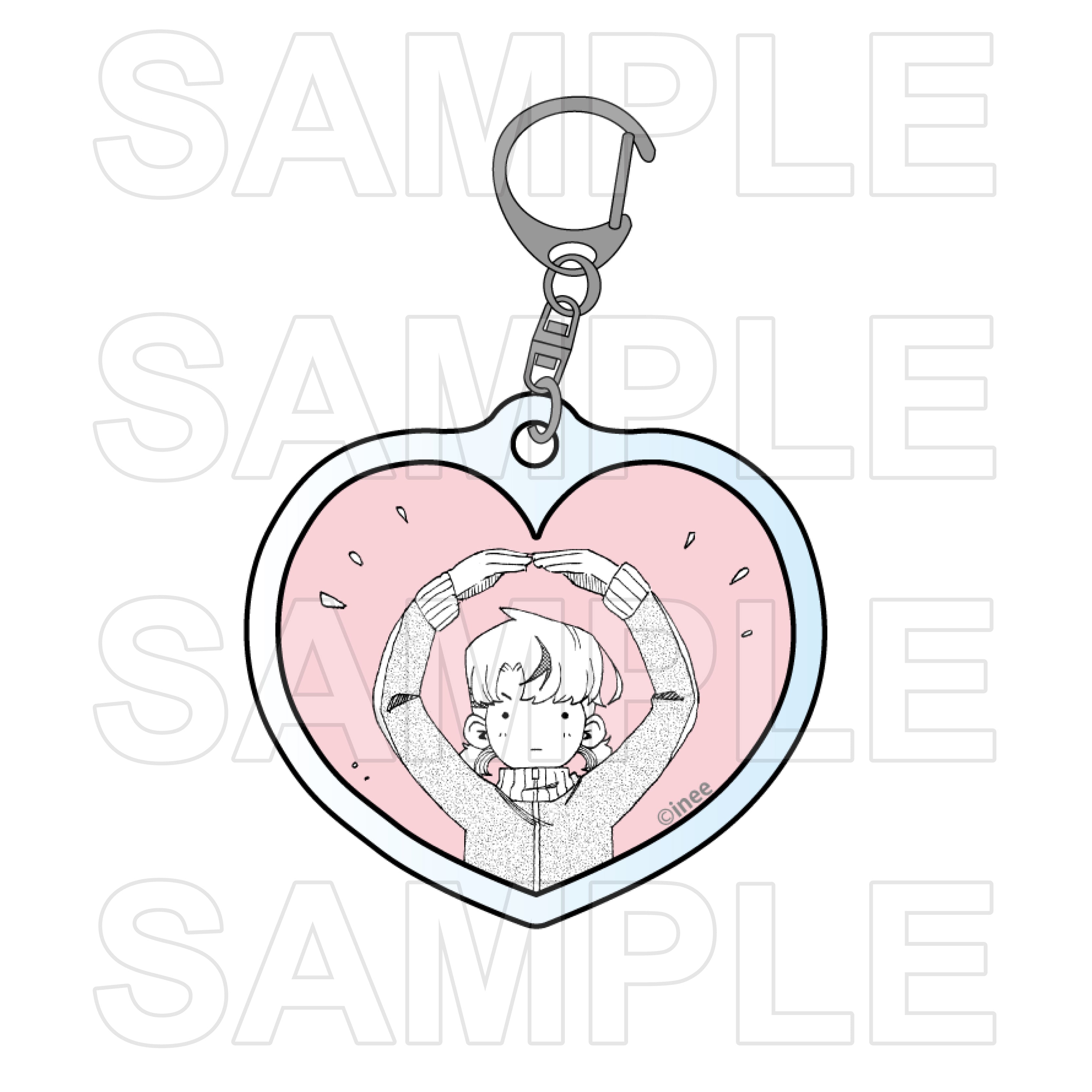 (1BOX=8)(Goods - Keychain) LOVE BULLET Trading Acrylic Keychain Vol.3