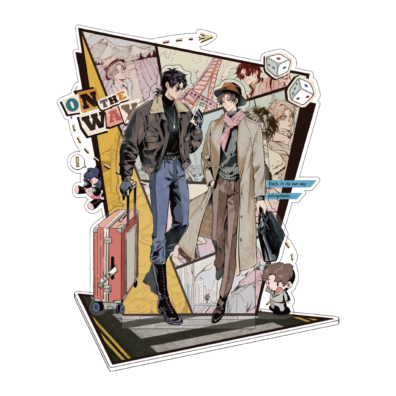 (Goods - Acrylic Stand) The Lost Tomb (Daomu Biji) 2026 New Year Season's Greetings Series On The Road Acrylic Stand