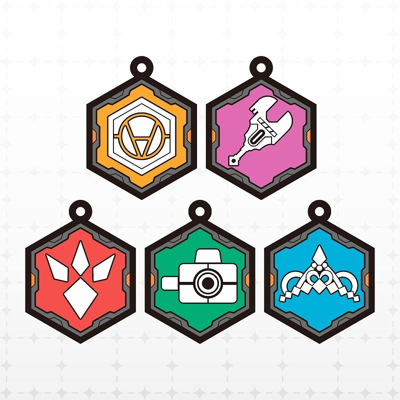 (Goods - Charm) LIVE A HERO Trading Rubber Charm Set of 5 vol. 1 [After AGF2025]
