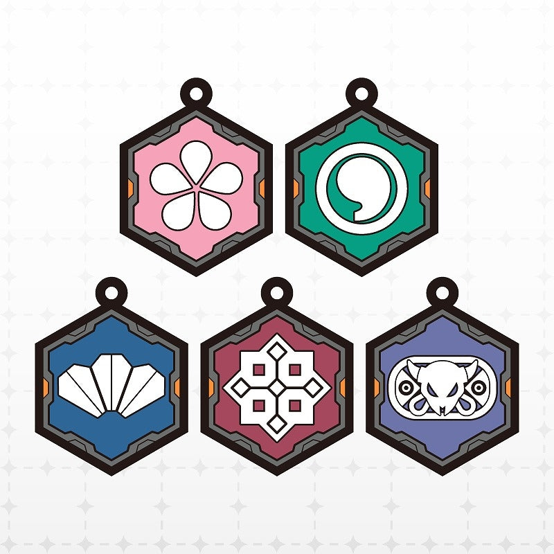 (Goods - Charm) LIVE A HERO Trading Rubber Charm Set of 5 vol. 2 [After AGF2025]