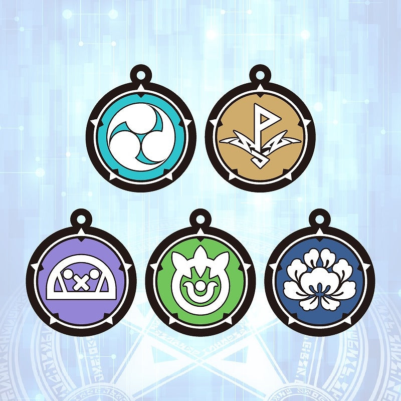 (Goods - Charm) Tokyo Afterschool Summoners Trading Rubber Charm Set of 5 vol. 1 [After AGF2025]