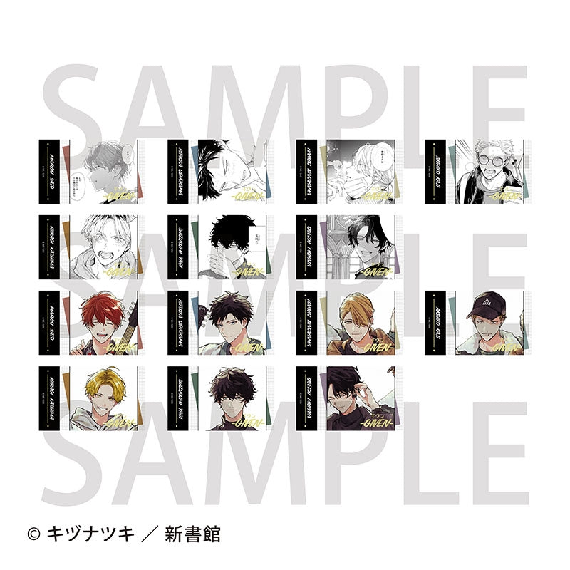 [※Blind](Goods - Card) Given Trading Foil-Stamped Card (animate Café)