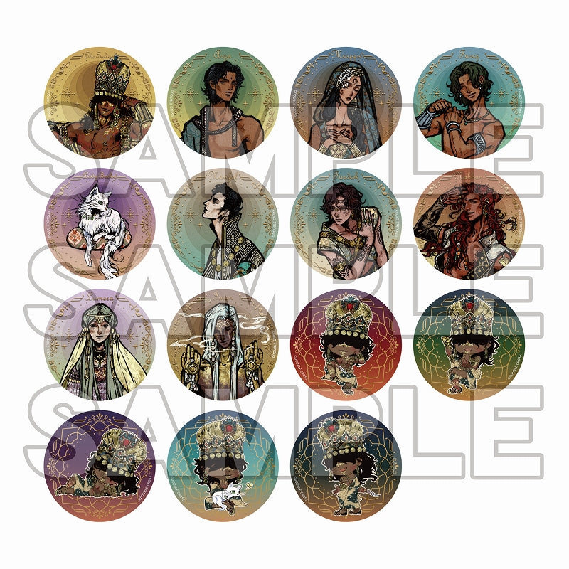 [※Blind](Goods - Badge) Sultan's Game Trading Glitter Badge Collection