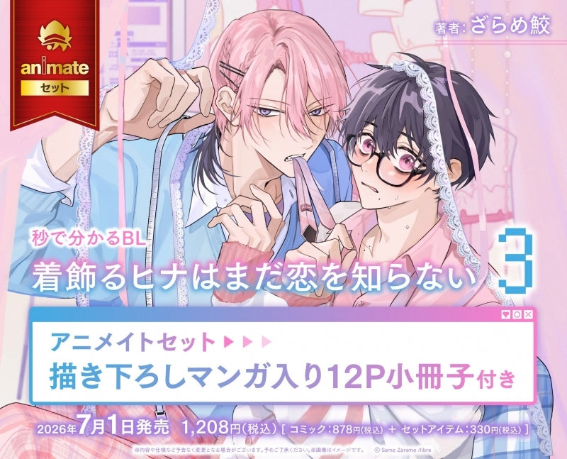 (Book - Comic) Dressed-Up Hina Doesn't Know Love Yet (Kikazaru Hina wa Mada Koi wo Shiranai) Vol.3