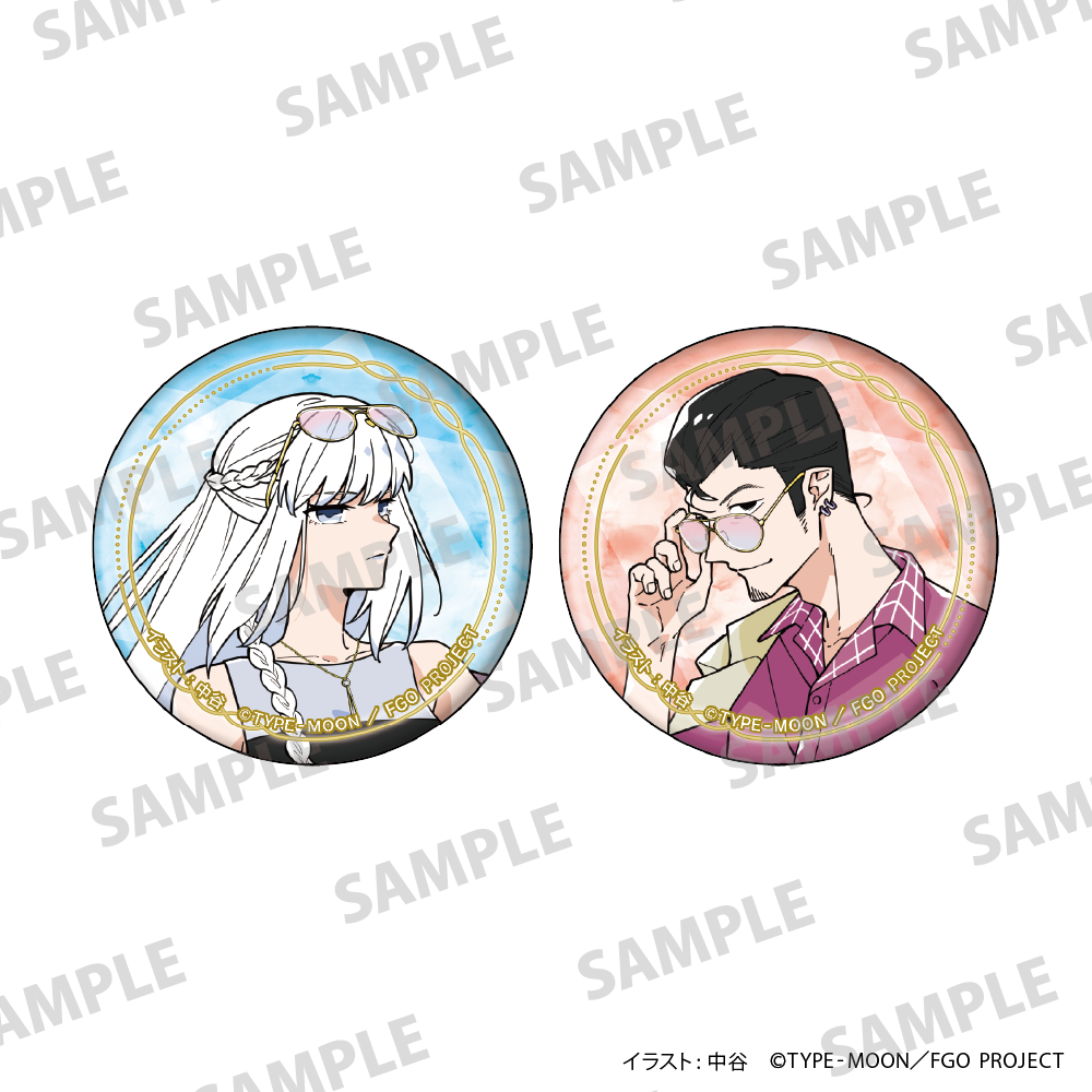 (Goods - Badge) Fate/Grand Order From Lostbelt Tin Badge Set 2