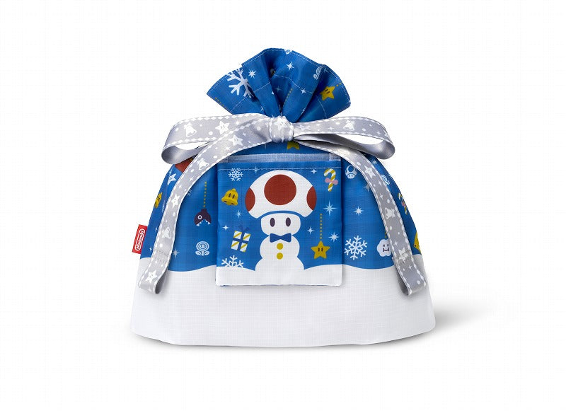 (Goods - Bag) Super Mario Gift-wrap x Eco Bag S (Snowman [Toad])