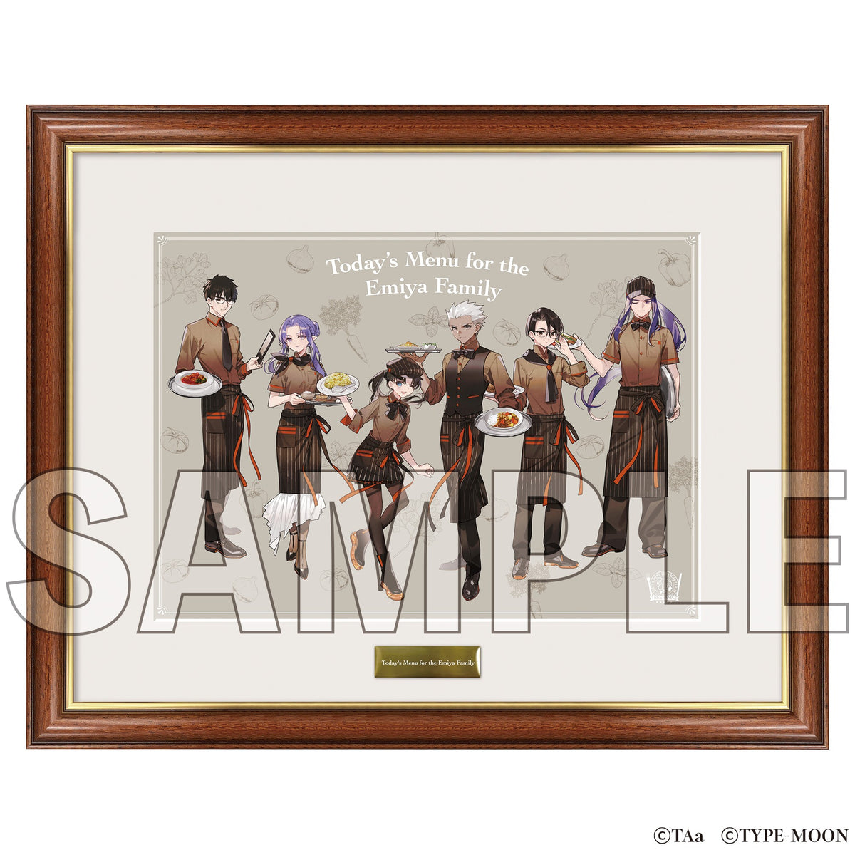 (Goods - Board) Today's Menu for the Emiya Family Chara Fine Graph B