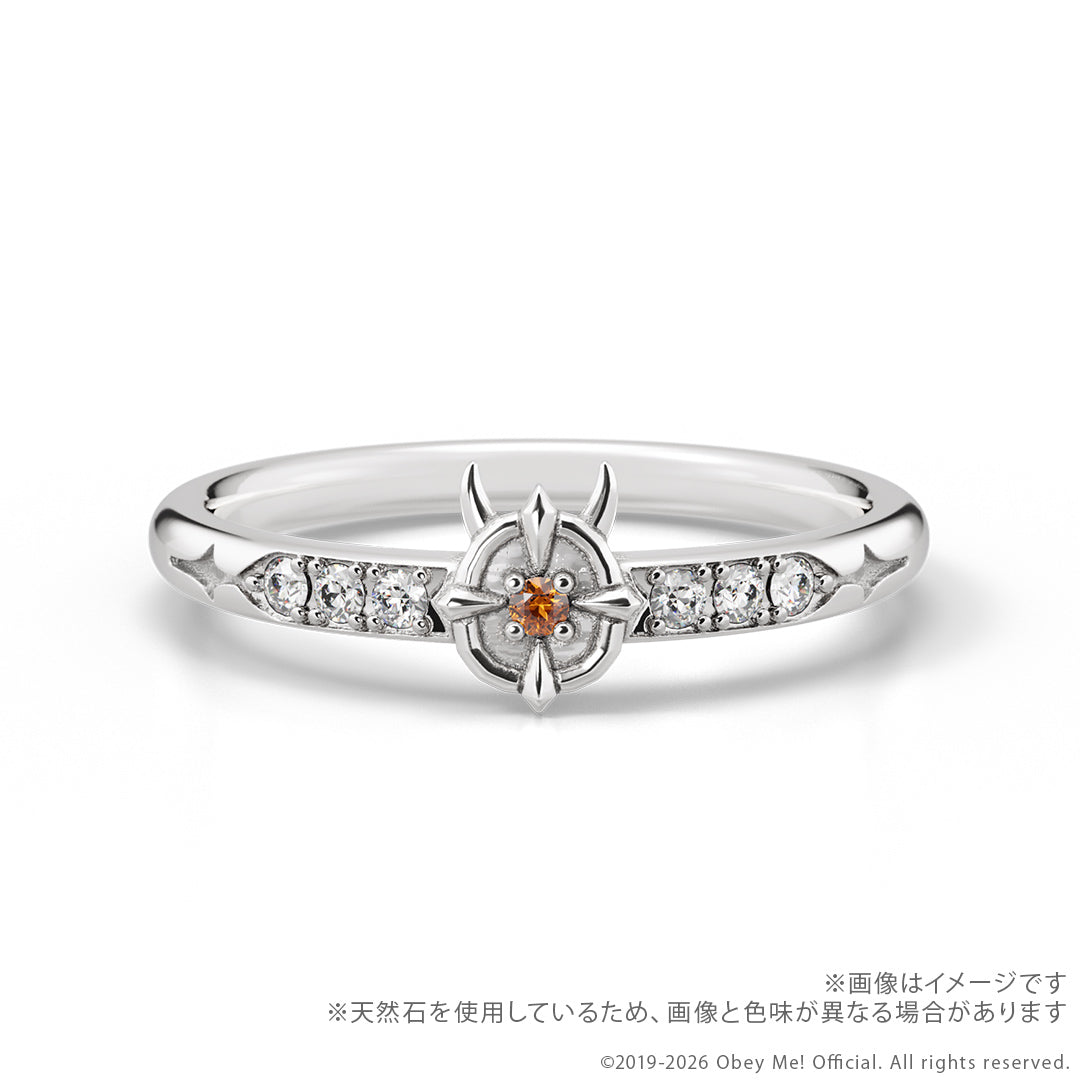 (Goods - Fine Jewelry) Obey Me! 7th Anniversary Secret Message Ring - Leviathan {Bonus:Postcard}