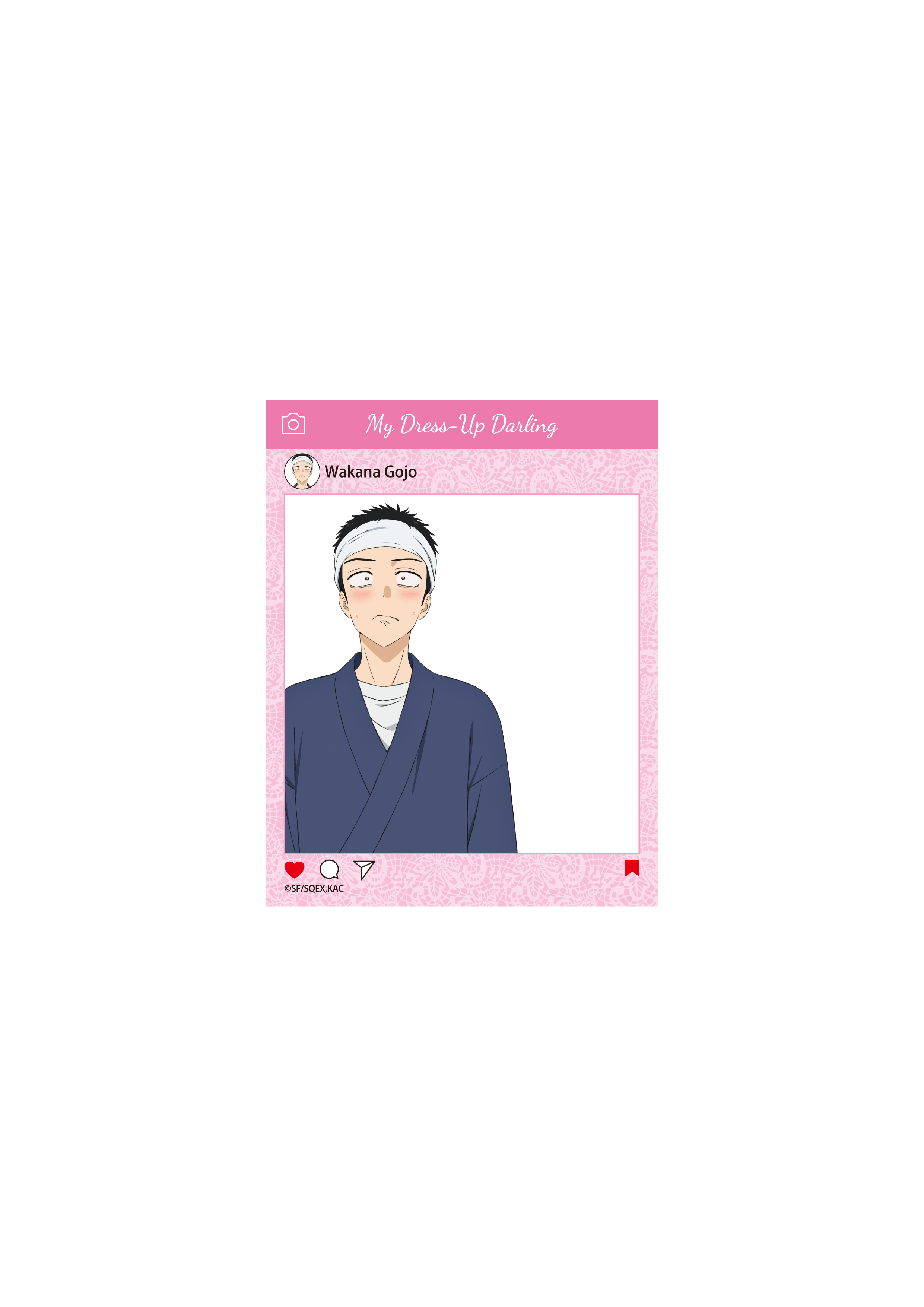 [※Blind](Goods - Card) TV Anime - My Dress-Up Darling Season 2 Social Media Style Clear Card Collection
