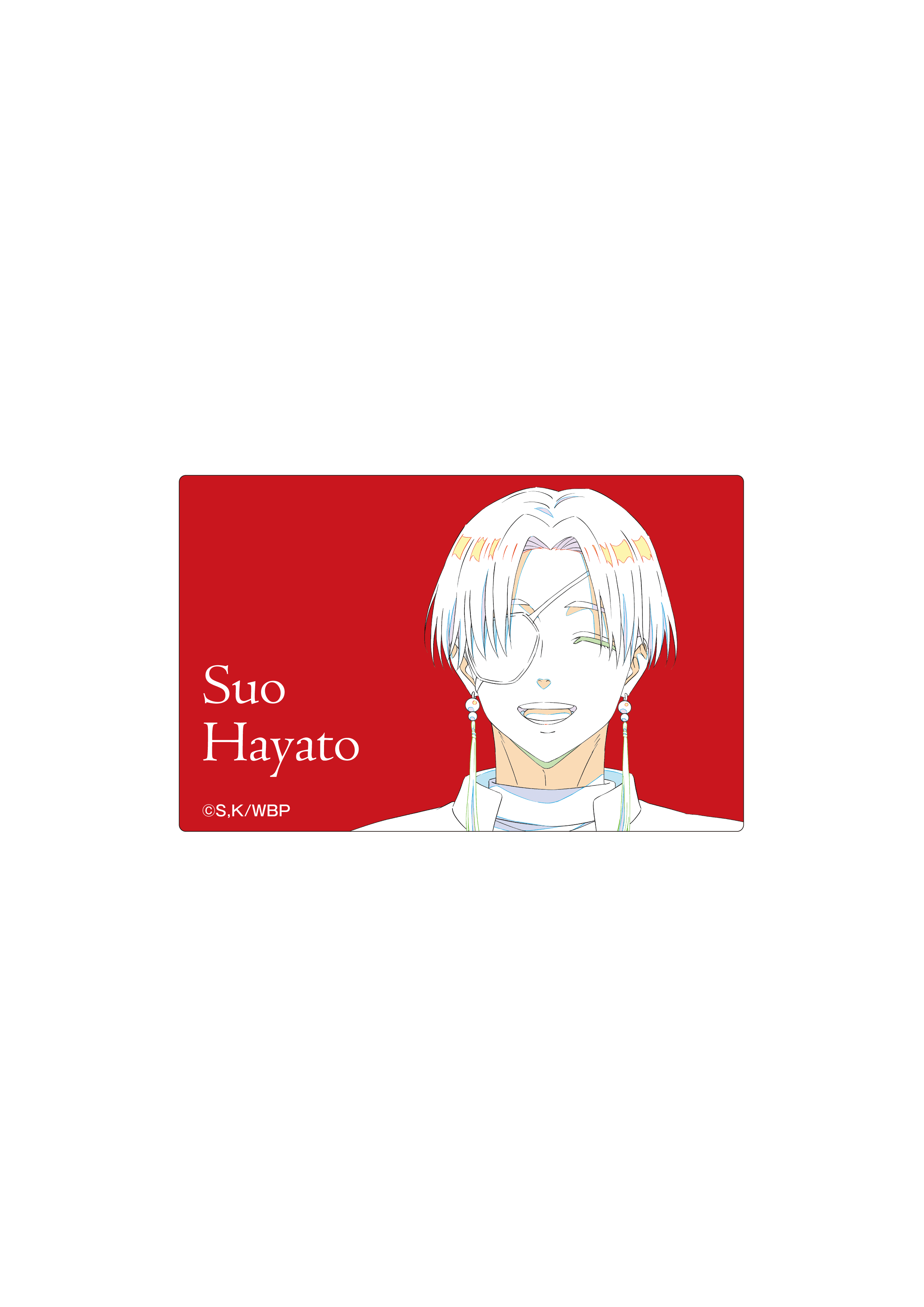 (Goods - Card) WIND BREAKER Season 2 Key Animation Art Acrylic Card (Hayato Suo)