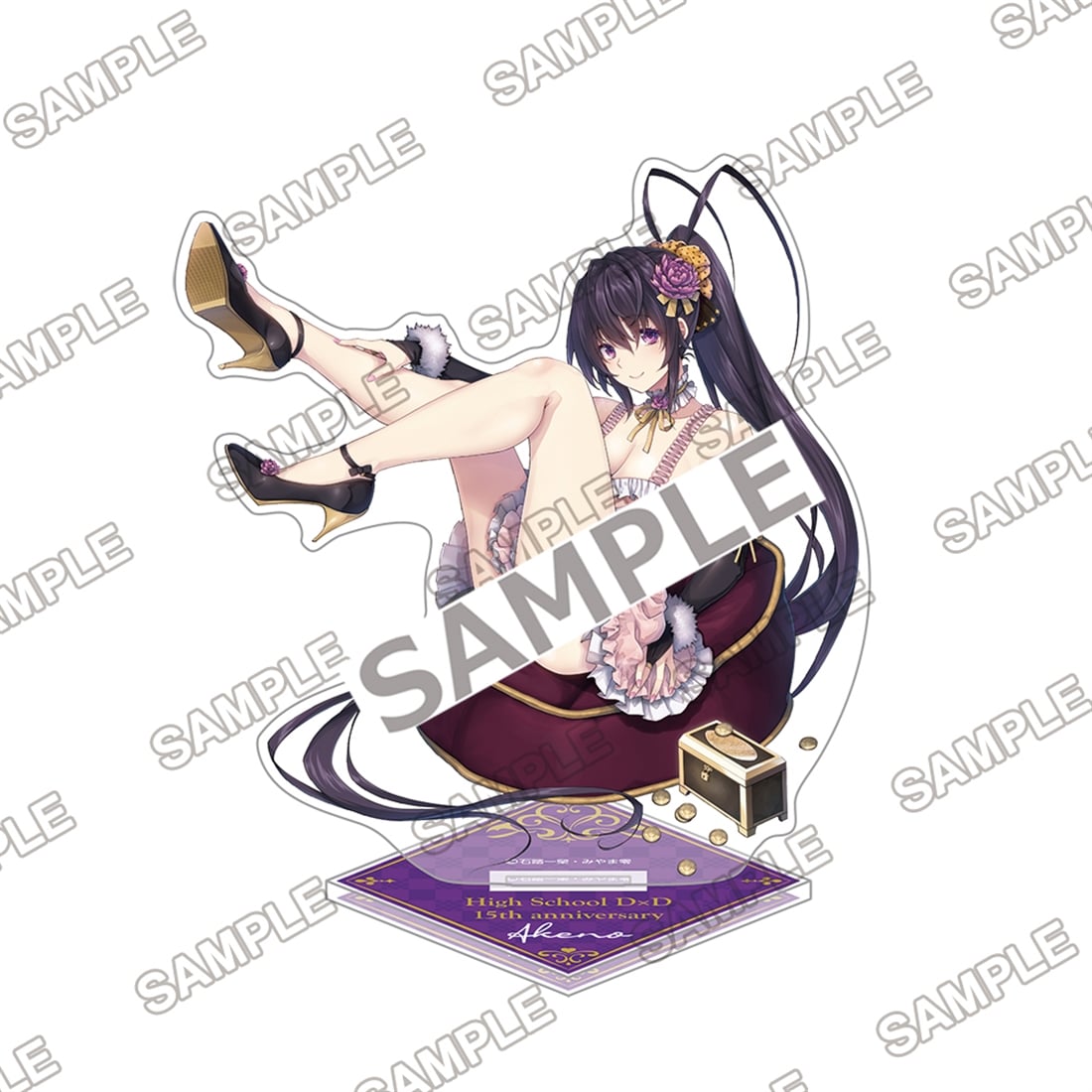 (Goods - Acrylic Stand) [Resale] High School DxD 15th anniversary Acrylic Stand Akeno Himejima