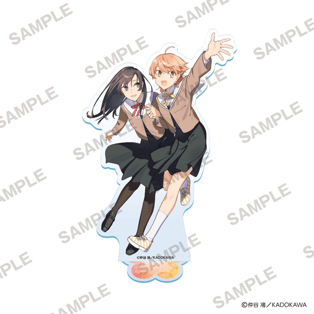 (Goods - Acrylic Stand) 【Resale】Bloom Into You Acrylic Stand Newly Drawn Illustration - Yuu Koito & Touko Nanami