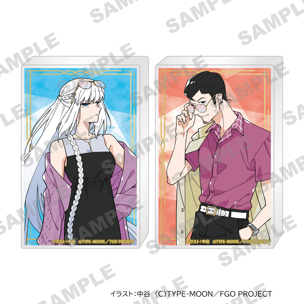 (Goods - Ornament) Fate/Grand Order From Lostbelt Mini Acrylic Block Set 2