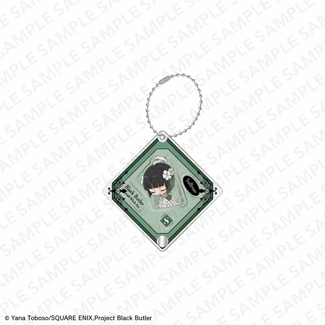 (Goods - Keychain) Black Butler Emerald Witch Arc Anime Series Shakable Acrylic Keychain - Sieglinde Sullivan (Mini Character)
