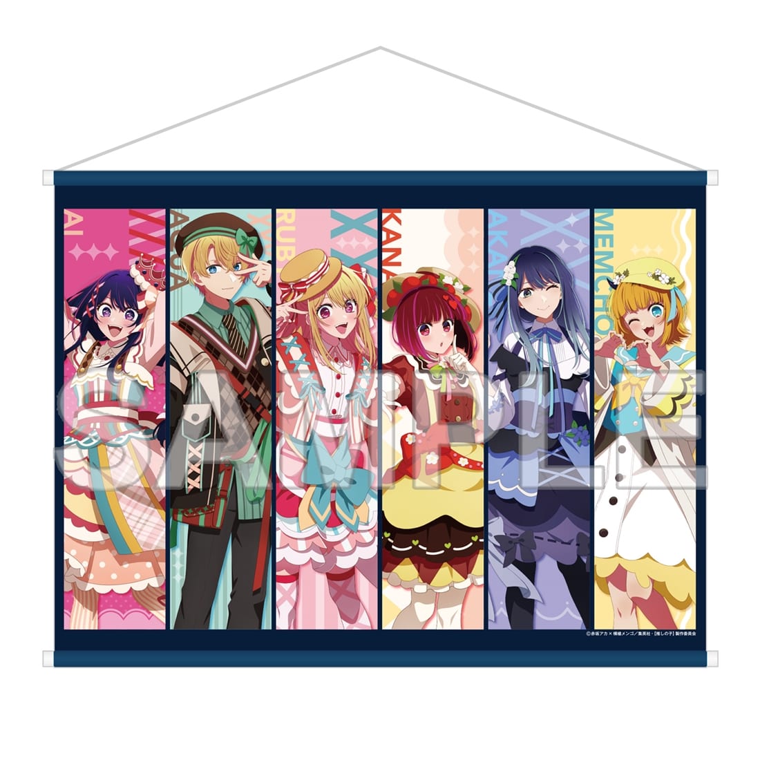 (Goods - Tapestry) 【OSHI NO KO】Tapestry Colorful Ver.