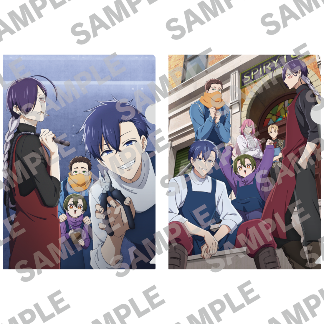(Goods - Clear File) TV animation "The Daily Life of a Part-Time Torturer" Clear File Set