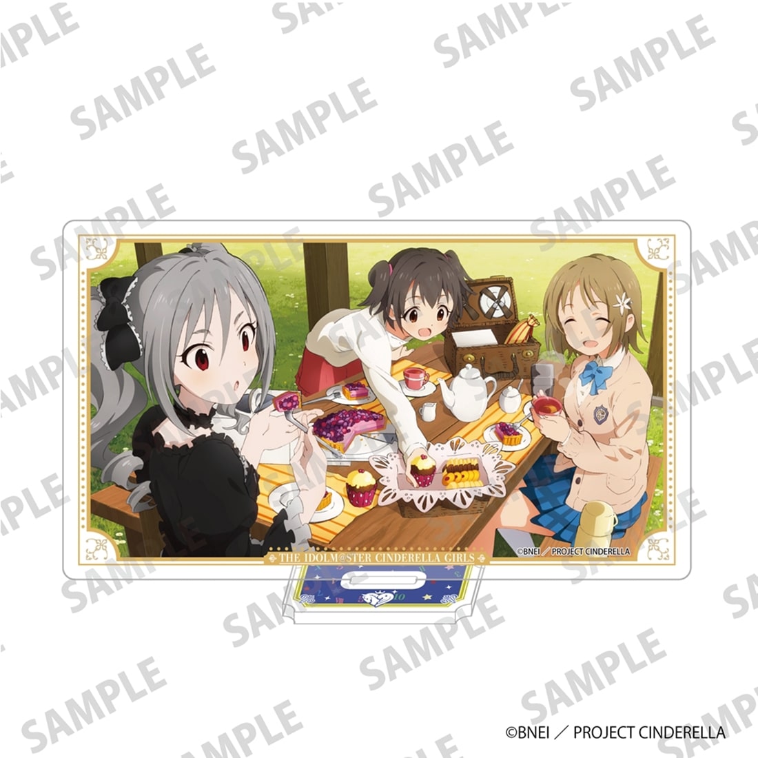 (Goods - Acrylic Stand) THE IDOLM@STER CINDERELLA GIRLS TV Anime Series Acrylic Stand - Miria Akagi & Ranko Kanzaki & Kanako Mimura