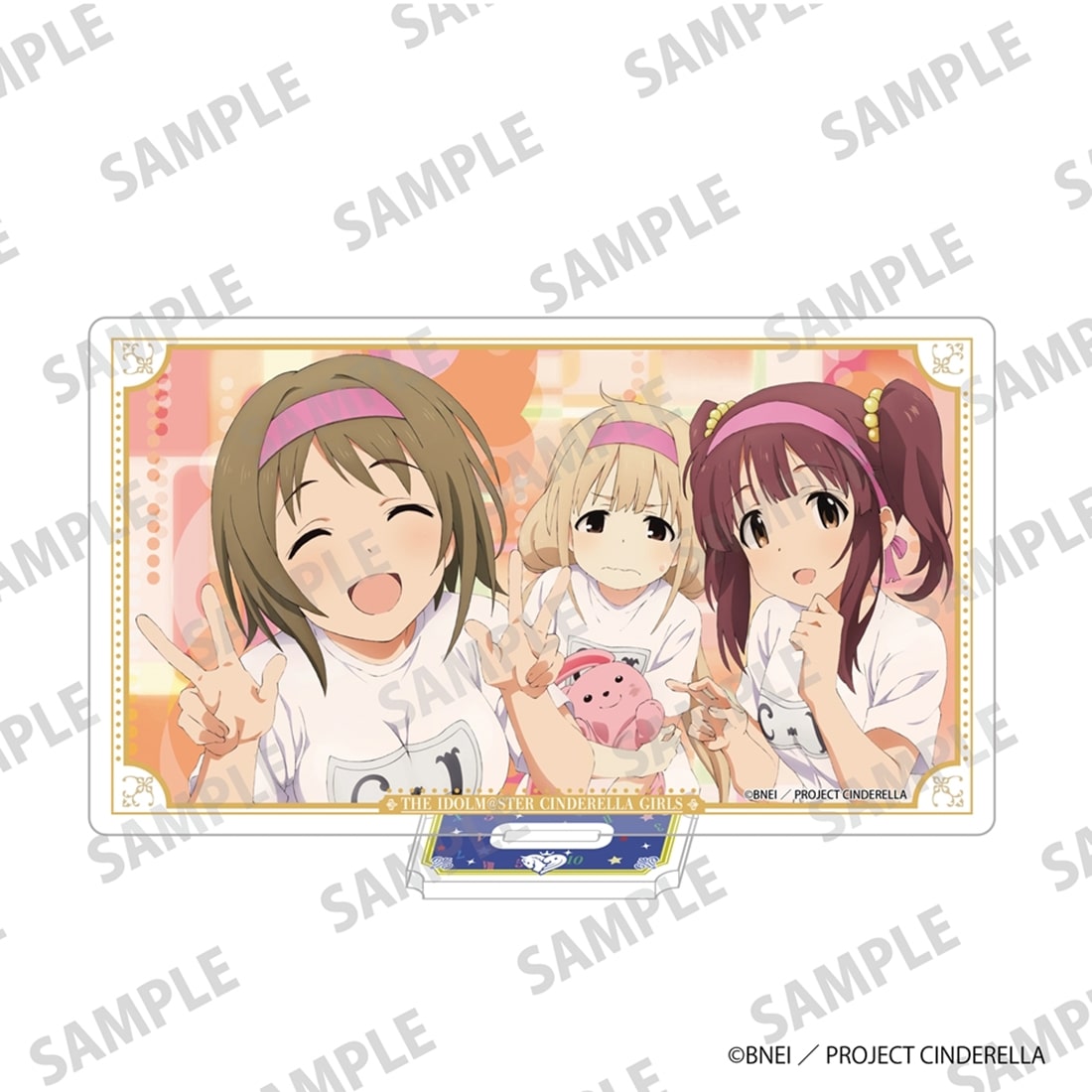 (Goods - Acrylic Stand) THE IDOLM@STER CINDERELLA GIRLS TV Anime Series Acrylic Stand - Chieri Ogata & Anzu Futaba & Kanako Mimura
