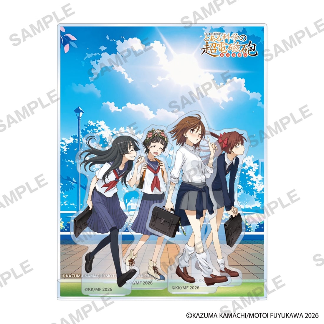 (Goods - Acrylic Stand) A Certain Scientific Railgun Comic Series Acrylic Diorama