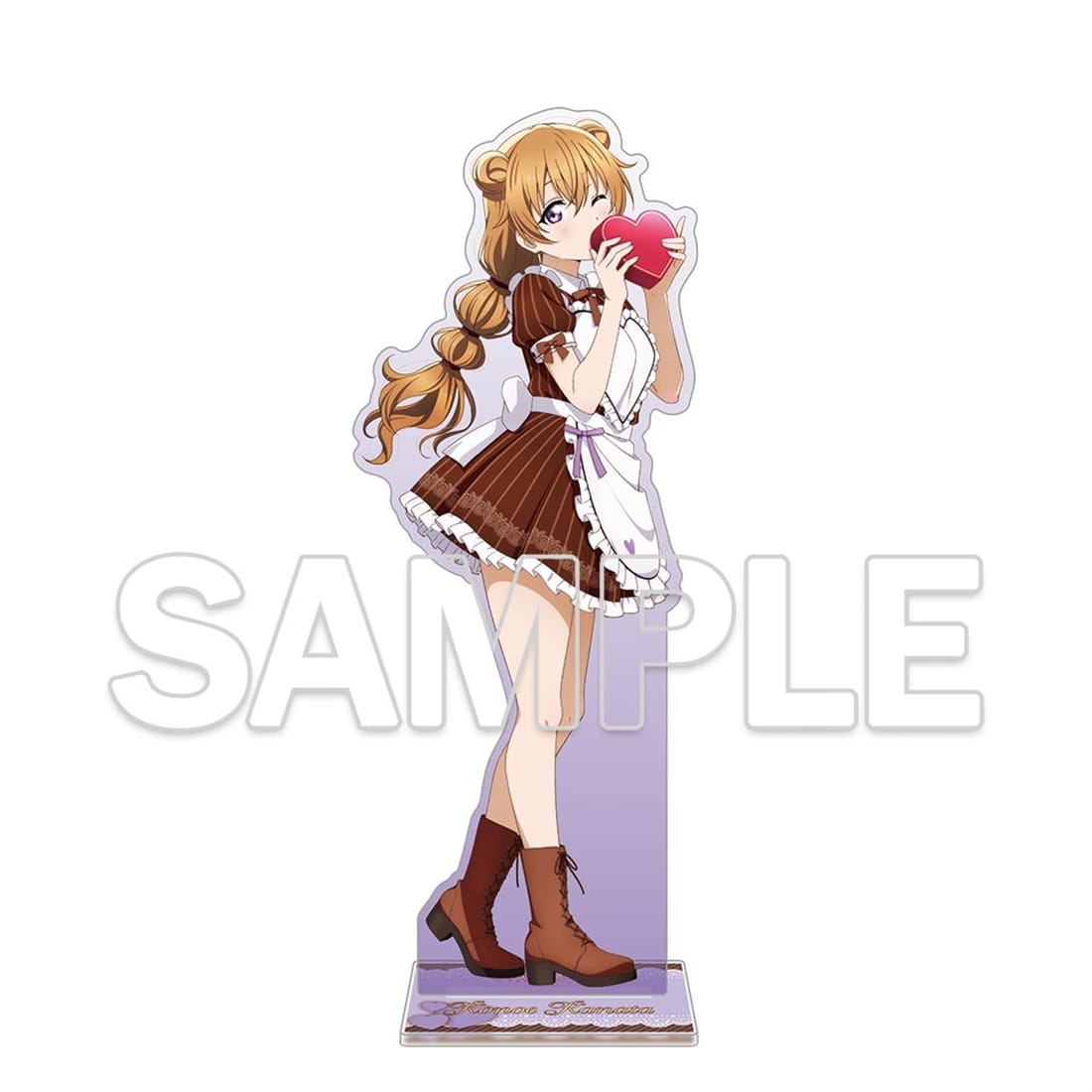 (Goods - Acrylic Stand) Love Live! Nijigasaki High School Idol Club Big Acrylic Stand Ver. Valentine 2026 - Kanata Konoe
