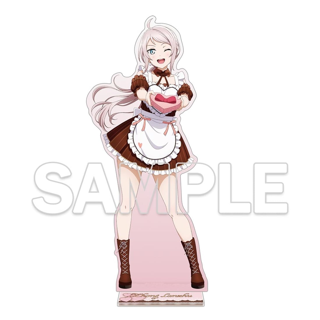 (Goods - Acrylic Stand) Love Live! Nijigasaki High School Idol Club Big Acrylic Stand Ver. Valentine 2026 - Lanzhu Zhong