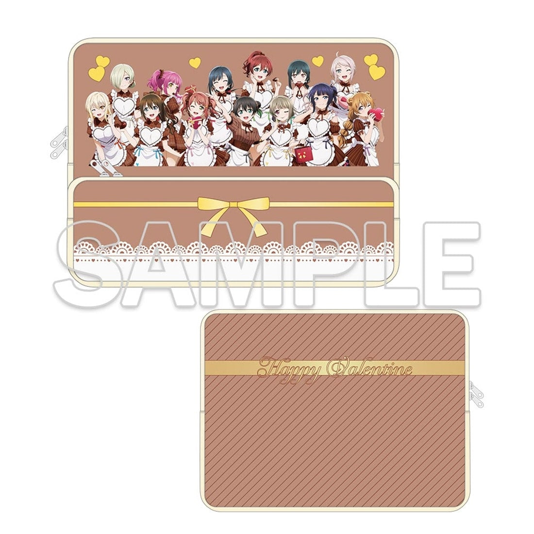 (Goods - Pouch) Love Live! Nijigasaki High School Idol Club Multi-Purpose Case Ver. Valentine 2026