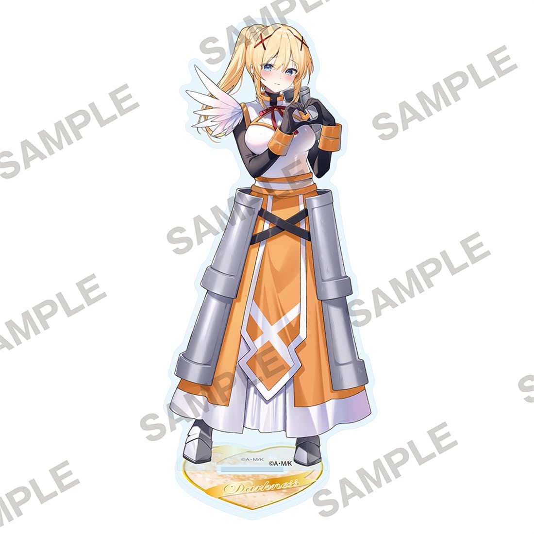(Goods - Acrylic Stand) KonoSuba: God’s Blessing on This Wonderful World! Valentine 2026 Newly Drawn Acrylic Stand (Darkness)