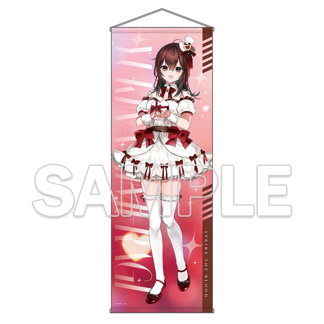 (Goods - Tapestry) Strike the Blood Extra-large Tapestry - Yukina Himeragi - Chocolate Ver.
