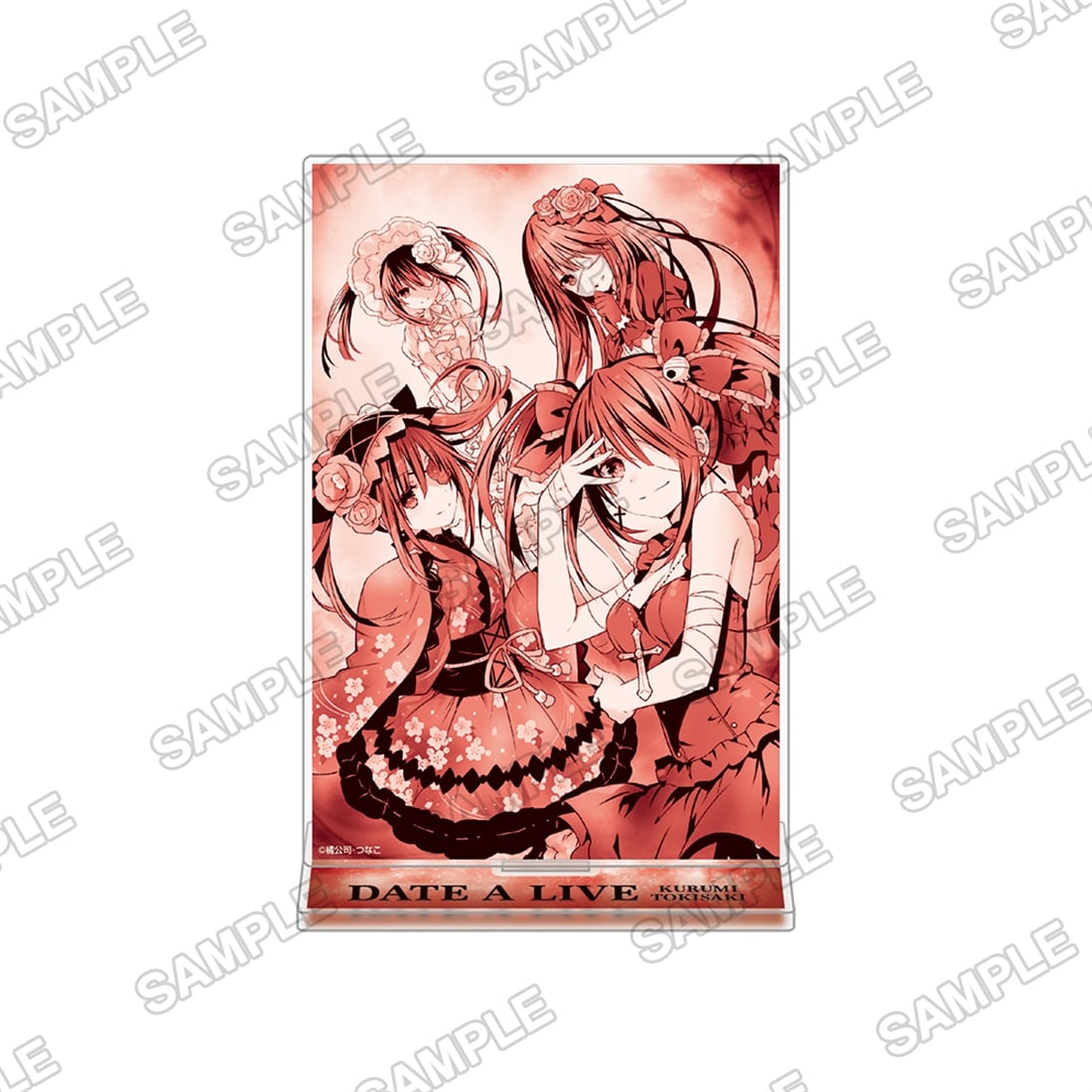 (Goods - Acrylic Stand) Date A Live Kurumi Valentine's Day Illustration Acrylic Stand Vol.1