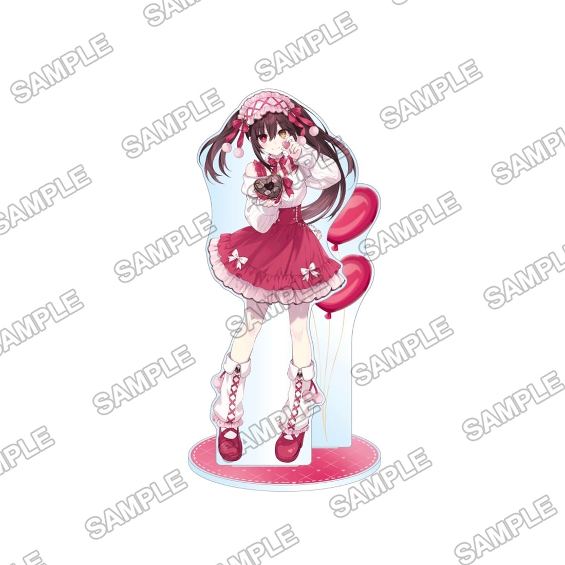 (Goods - Acrylic Stand) Date A Live Kurumi Valentine's Day 2026 Newly Drawn Big Acrylic Stand