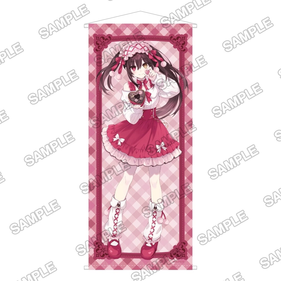 (Goods - Tapestry) Date A Live Kurumi Valentine's Day 2026 Newly Drawn Big Tapestry