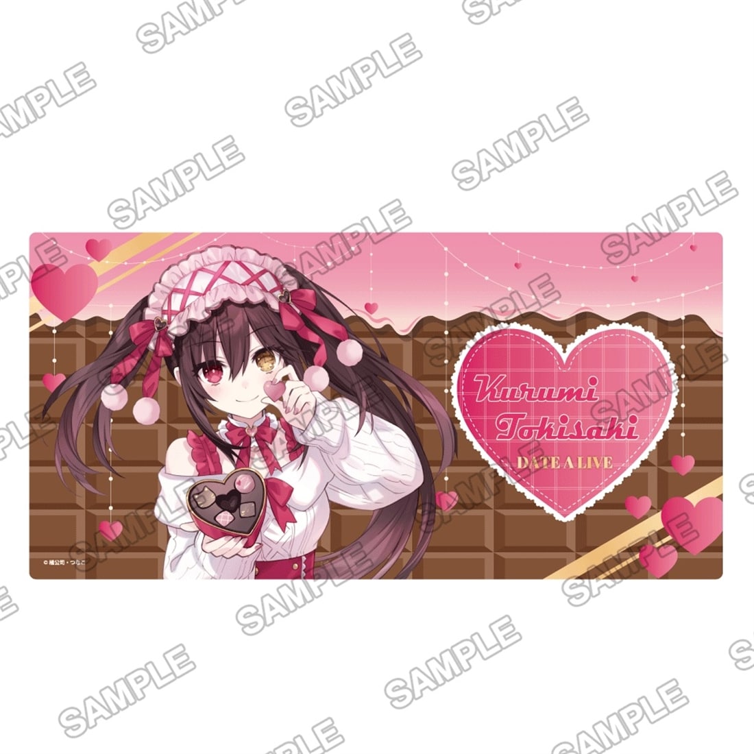 (Goods - Deskmat) Date A Live Kurumi Valentine's Day 2026 Newly Drawn Desk Mat