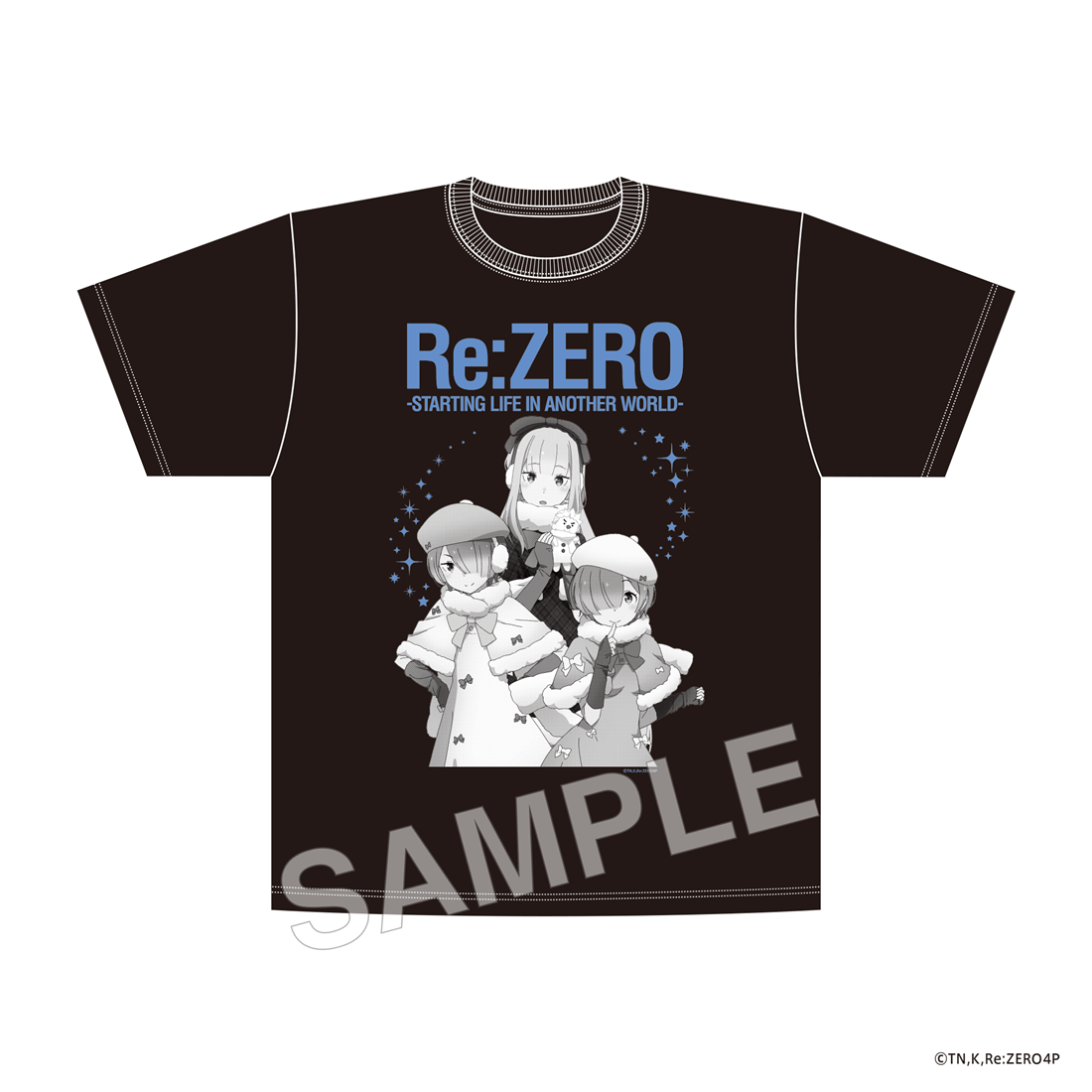 (Goods - Shirt) "Re:ZERO -Starting Life in Another World-" T-shirt - Winter Snow Ver.