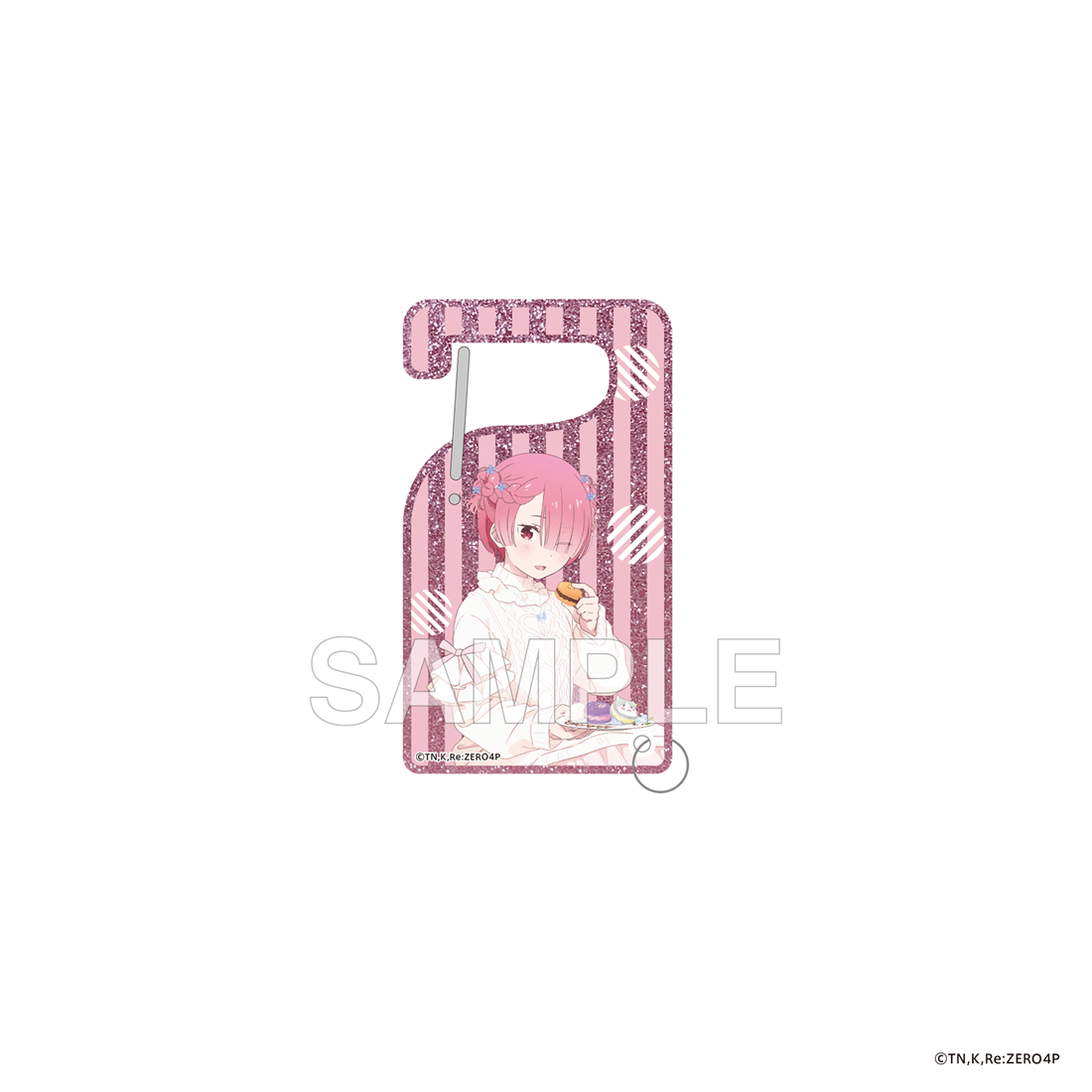 (Goods - Carabiner) Re:ZERO -Starting Life in Another World- Glimmering Acrylic Carabiner Ram and Rem's Birthday Celebration 2026 ver. Ram