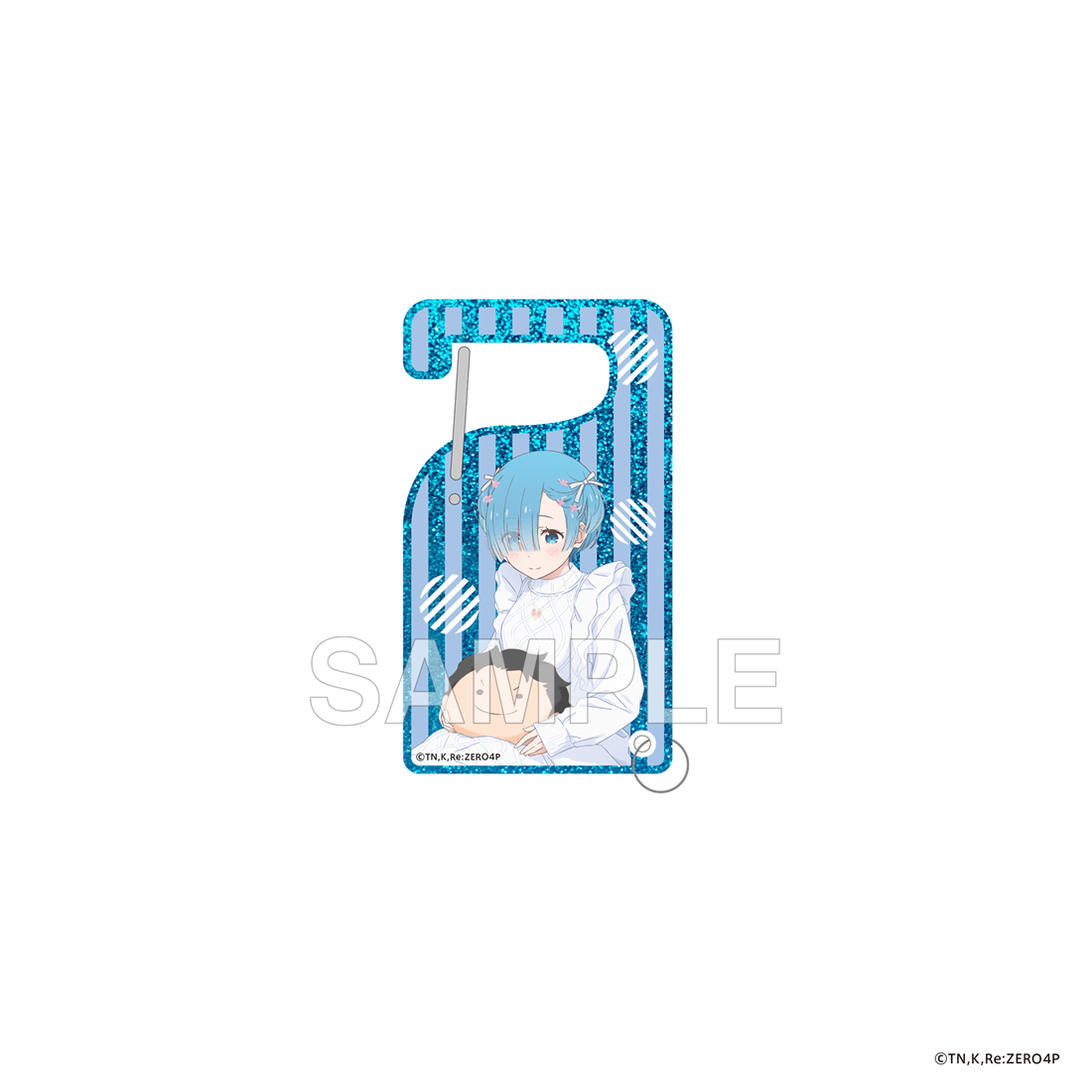 (Goods - Carabiner) Re:ZERO -Starting Life in Another World- Glimmering Acrylic Carabiner Ram and Rem's Birthday Celebration 2026 ver. Rem