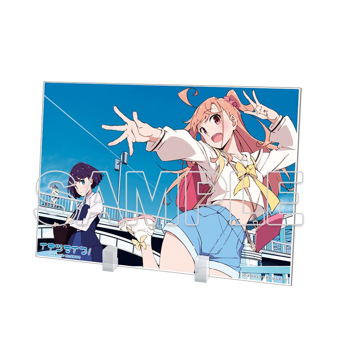 (Goods - Acrylic Stand) IKIZULIVE! LOVELIVE! BLUEBIRD Acrylic Plate A