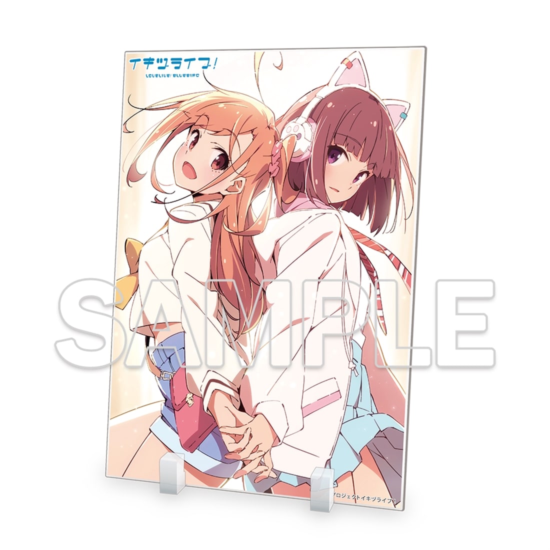 (Goods - Acrylic Stand) IKIZULIVE! LOVELIVE! BLUEBIRD Acrylic Plate D